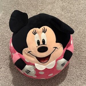 Disney Minnie Mouse Plush Toy - Pink and Black